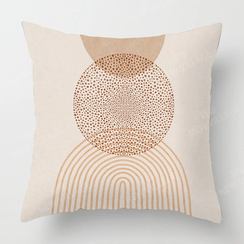 Nordic fall home decor throw pillowcase sofa Cushion cover 45x45cm 45*45 50x50cm 60x60cm 40*40cm boho abstract geometric morandi