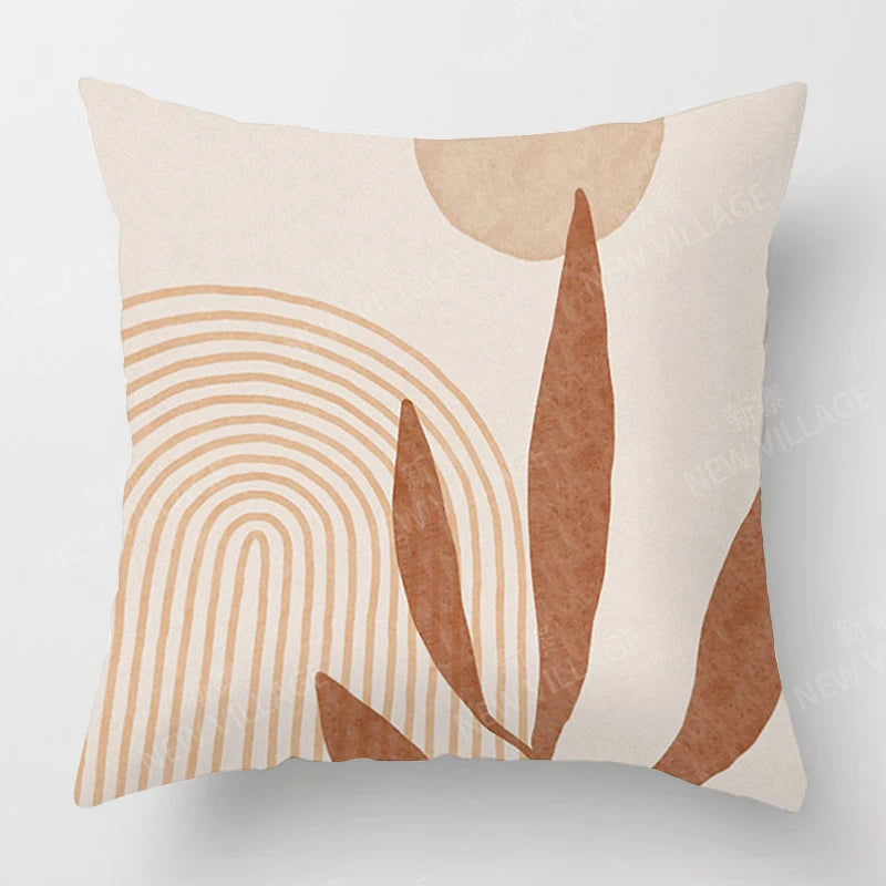 Nordic fall home decor throw pillowcase sofa Cushion cover 45x45cm 45*45 50x50cm 60x60cm 40*40cm boho abstract geometric morandi