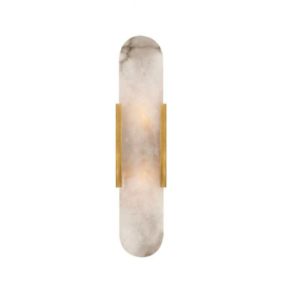 Natural LED Marble Sconce Light Socket Wall Lamp Nordic Hardware Living Room Bedside Bedroom Bra Hotel Aisle Staircase Lighting